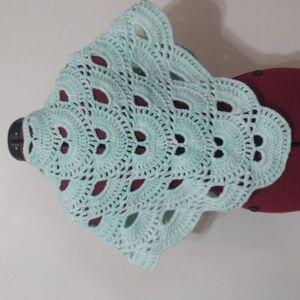 Handmade Crochet Shawl Wrap